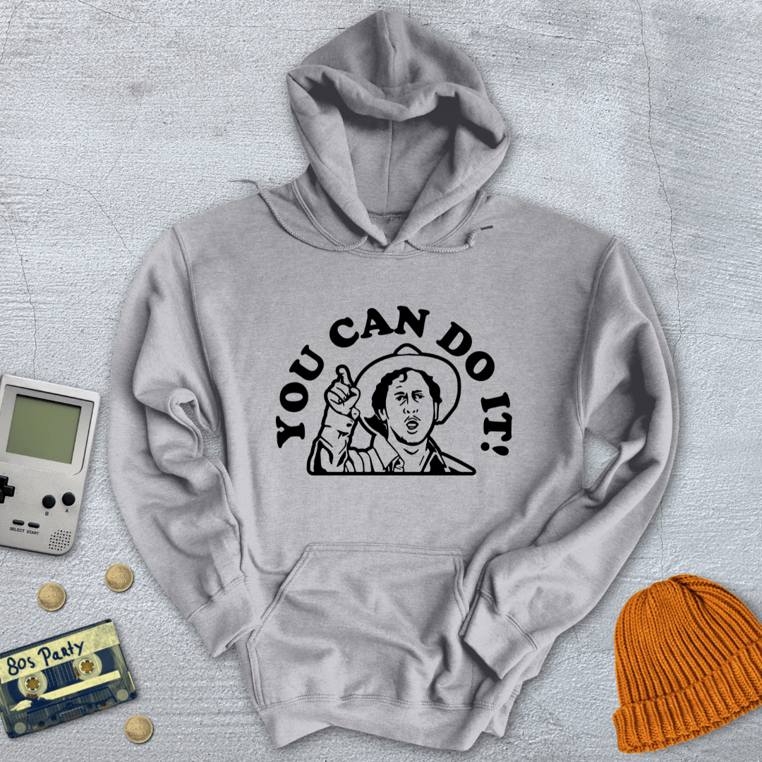Printify Hoodie Sport Grey / S You Can Do it - Hoodie