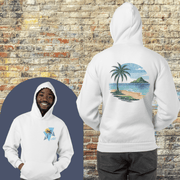 Printify Hoodie Vintage Beach Vibes - Hoodie