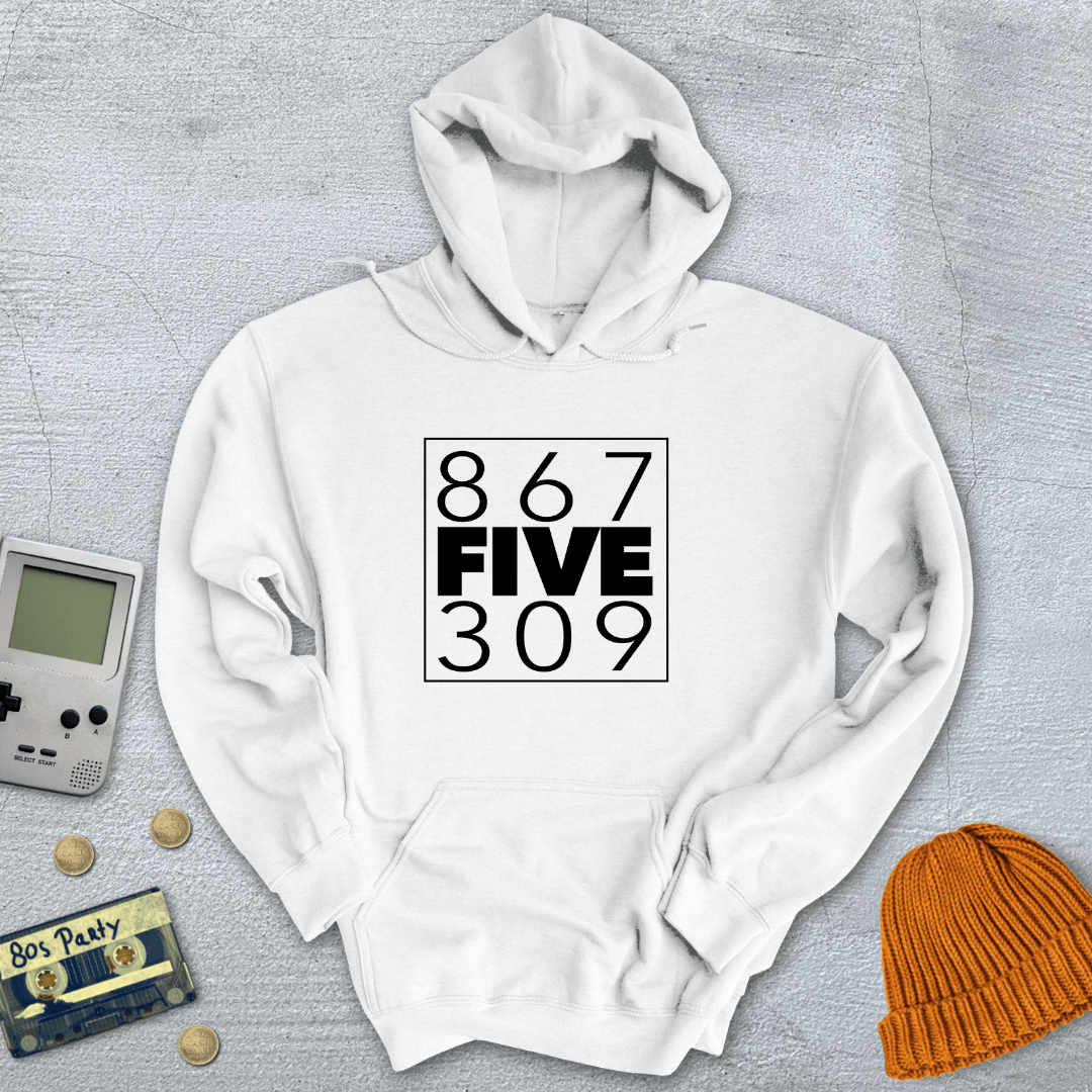 Printify Hoodie White / S 8675309 - Hoodie