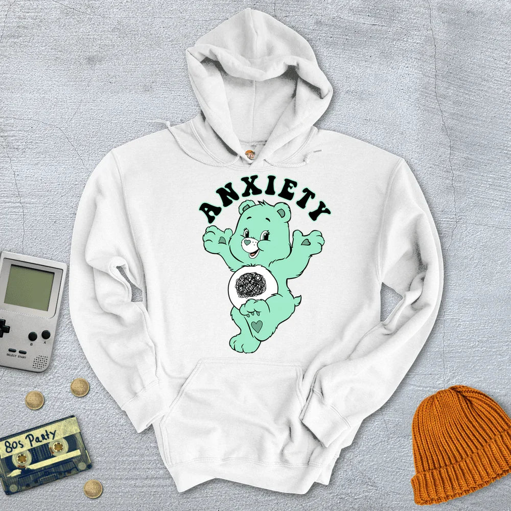 Anxiety Bear - Hoodie