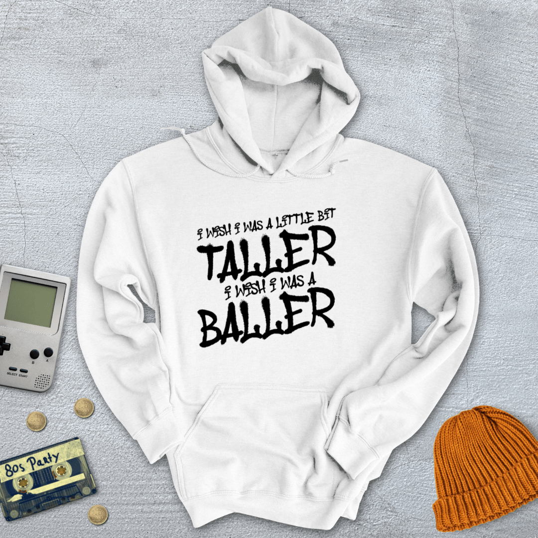 Printify Hoodie White / S Baller - Hoodie