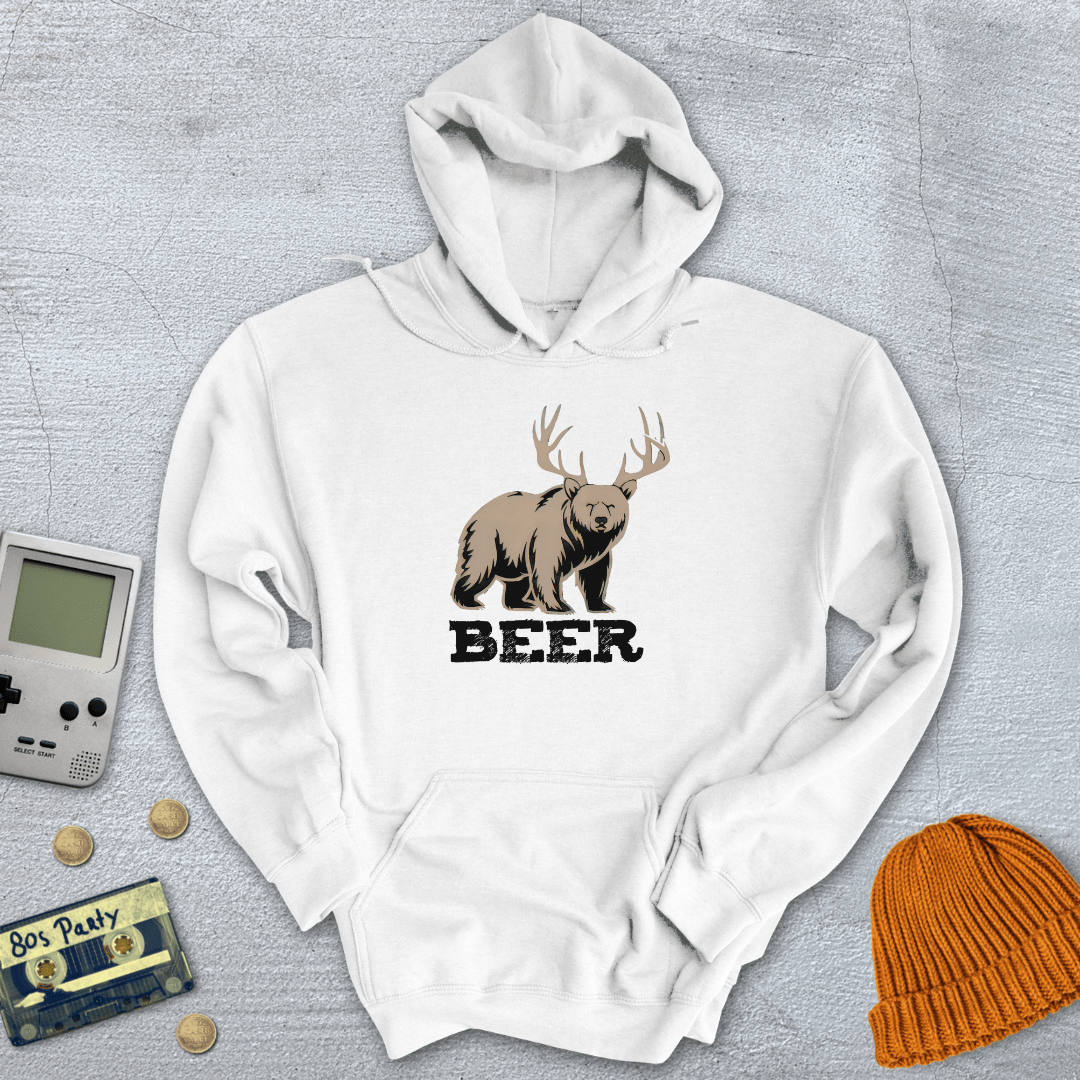 Printify Hoodie White / S Beer - Hoodie