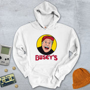 Printify Hoodie White / S Busey's - Hoodie
