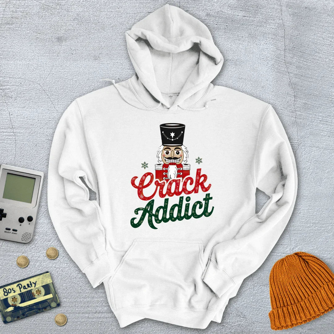 Crack Addict - Hoodie - Throwback Paradise