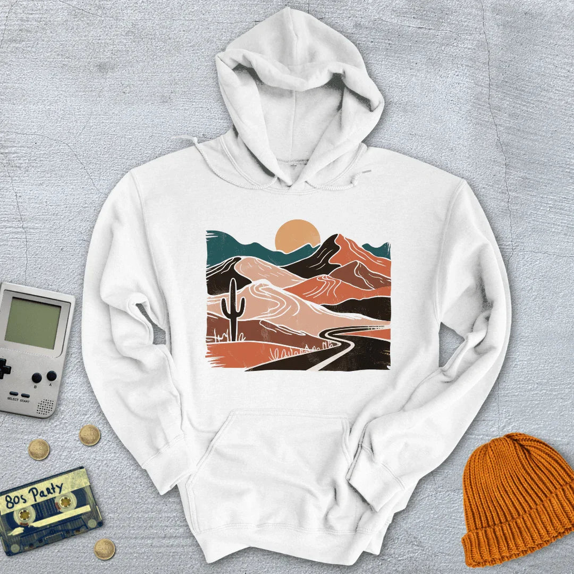 Desert landscape - Hoodie