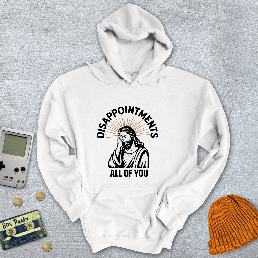 Printify Hoodie White / S Disappointments - Hoodie