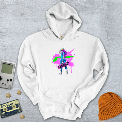 Graffiti Girl - Hoodie - Throwback Paradise