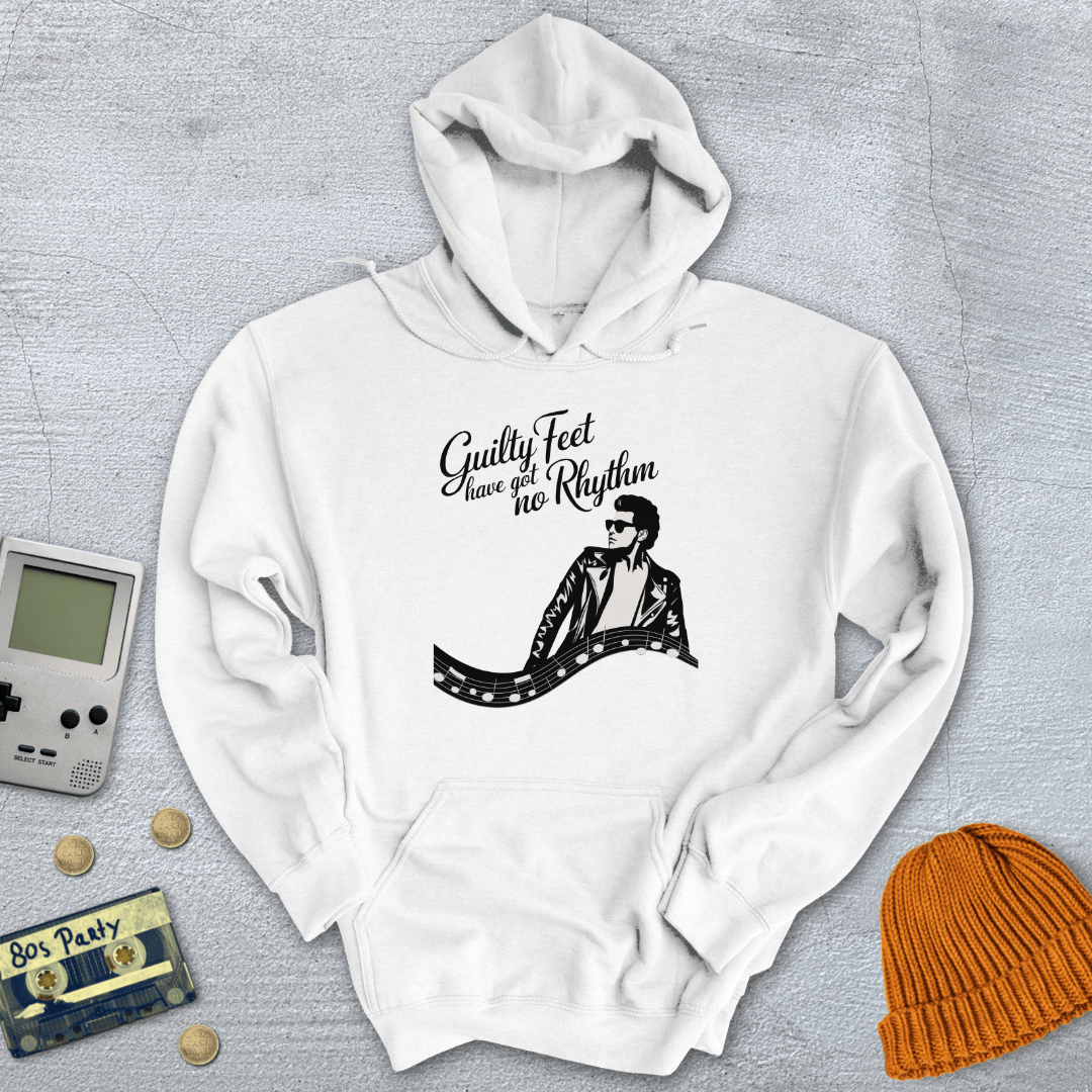 Printify Hoodie White / S Guilty Feet - Hoodie