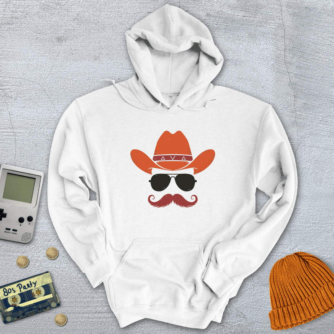 Printify Hoodie White / S Howdy - Hoodie