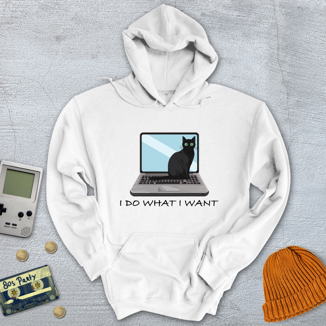 Printify Hoodie White / S Laptop Tyrant - Hoodie