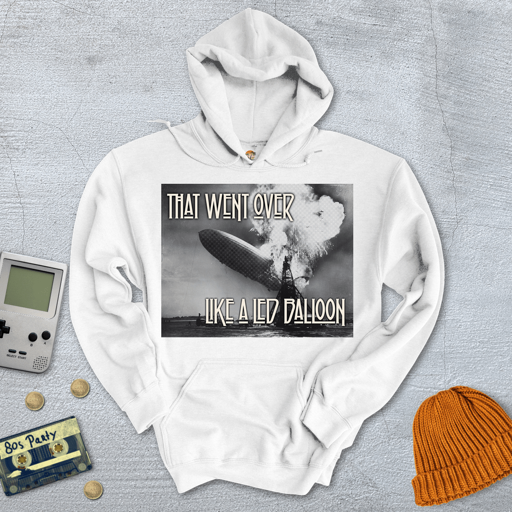 Printify Hoodie White / S Led Balloon - Hoodie