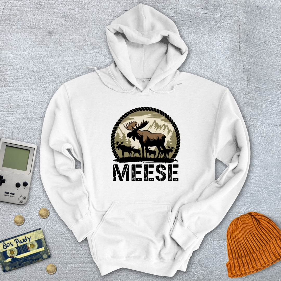 Printify Hoodie White / S Meese - Hoodie