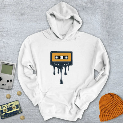 Melted Cassette - Hoodie - Throwback Paradise