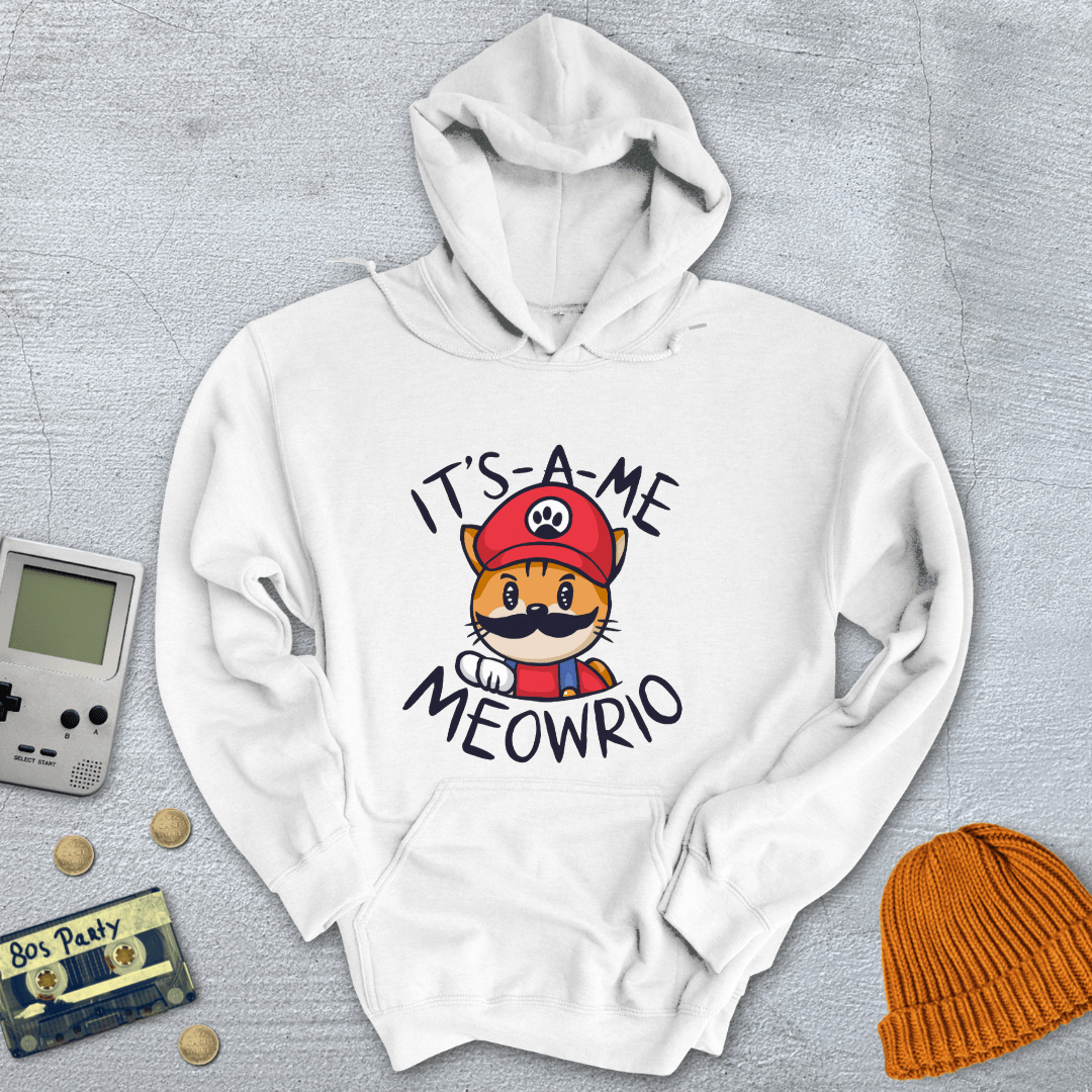 Printify Hoodie White / S Meowrio - Hoodie