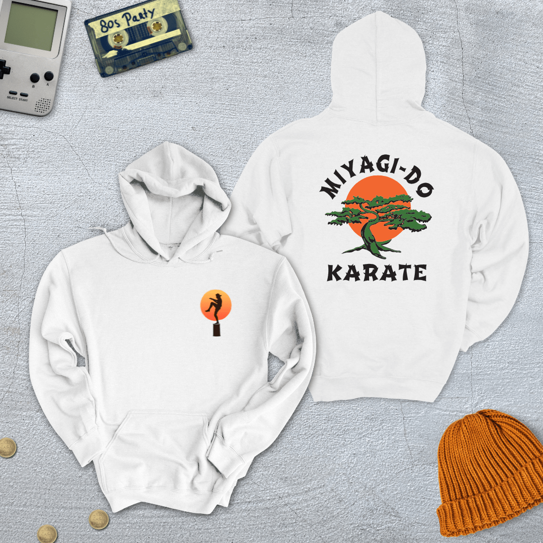 Printify Hoodie White / S Miyagi - Hoodie