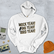 Printify Hoodie White / S Mocking Bird - Hoodie