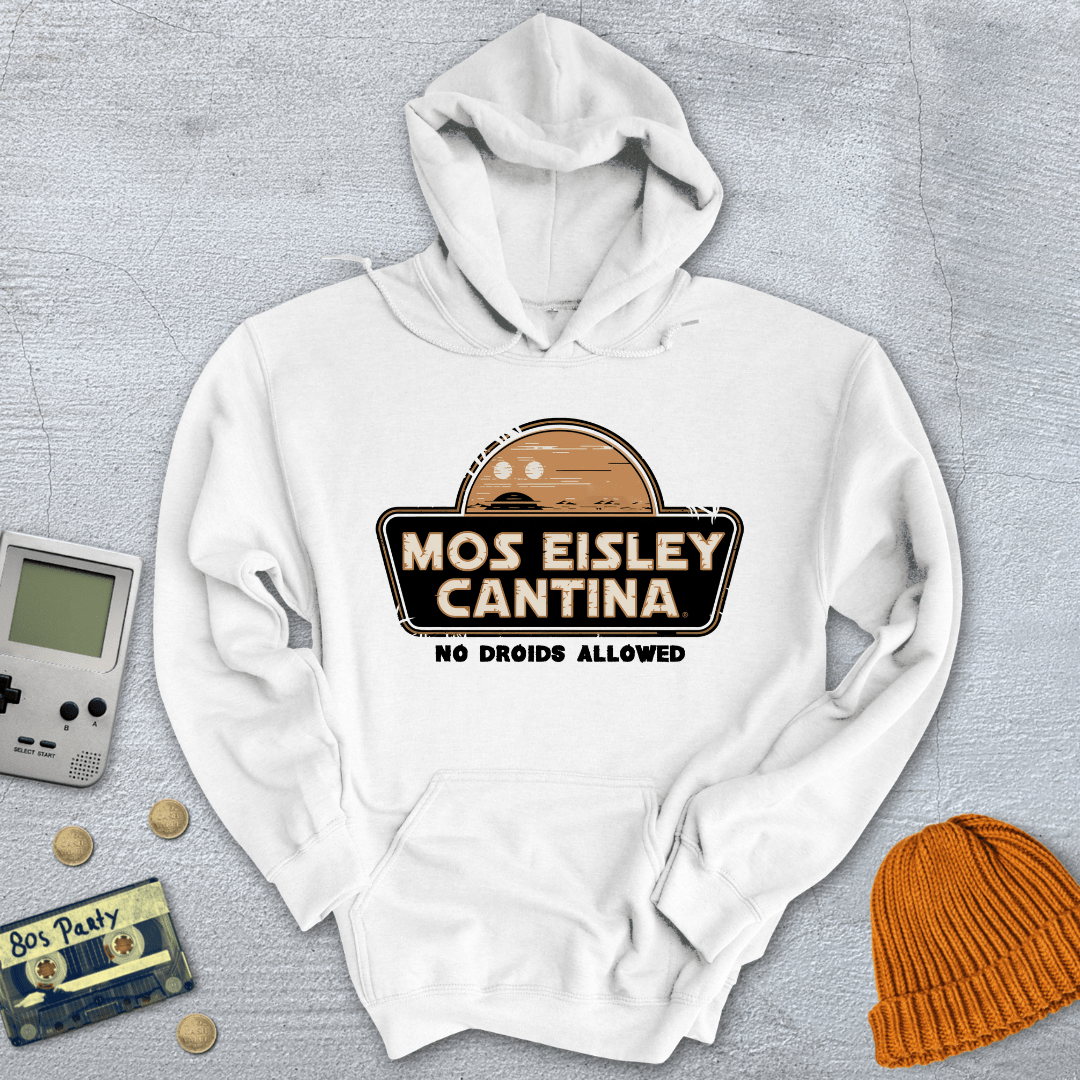 Printify Hoodie White / S Mos Eisley - Hoodie