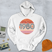 Printify Hoodie White / S Nineteen Eighty - Hoodie