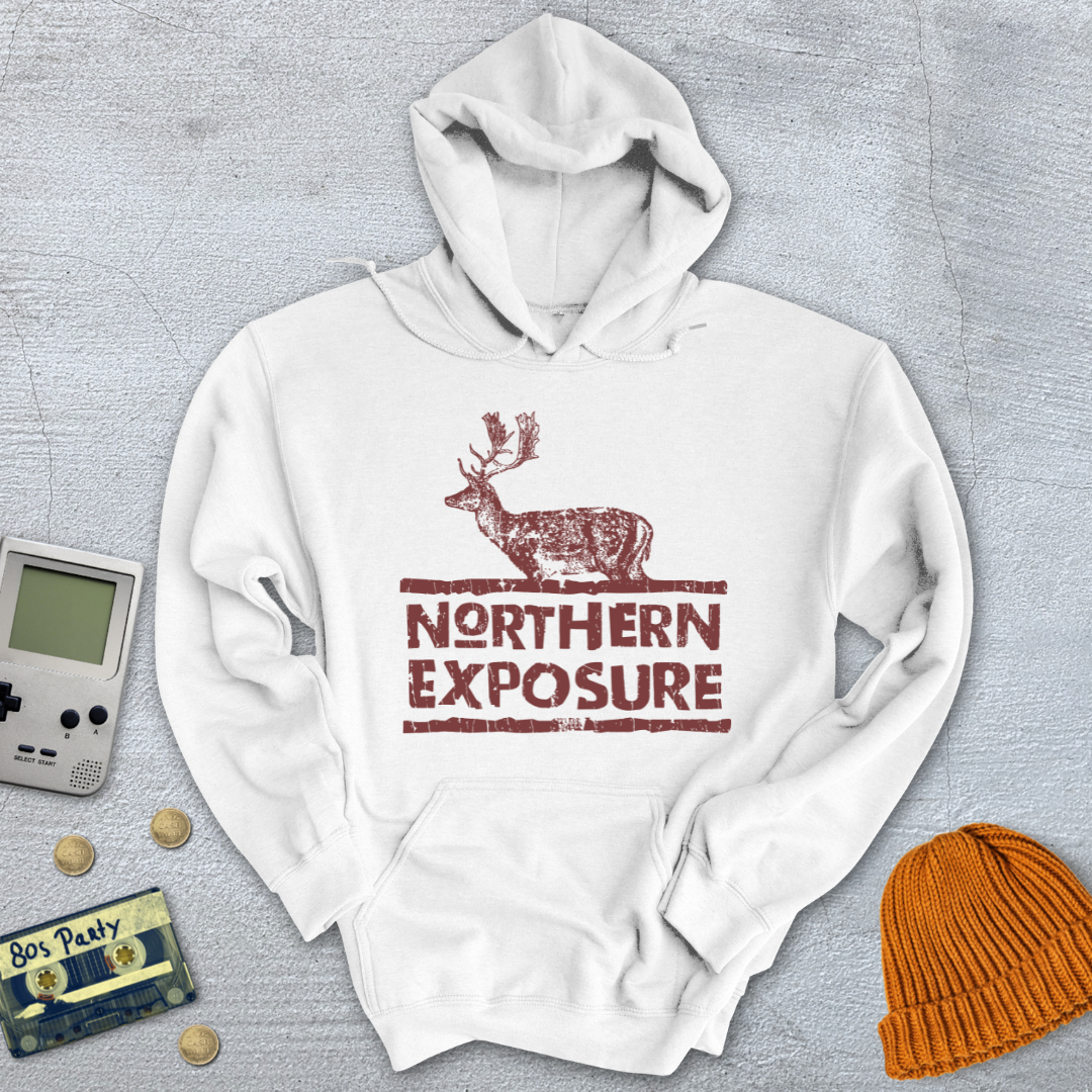 Printify Hoodie White / S Northern Exposure - Hoodie