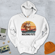 Printify Hoodie White / S Nucking Futs - Hoodie