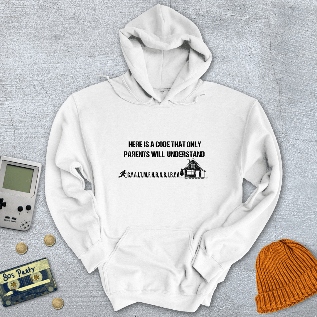 Printify Hoodie White / S Parent Code - Hoodie