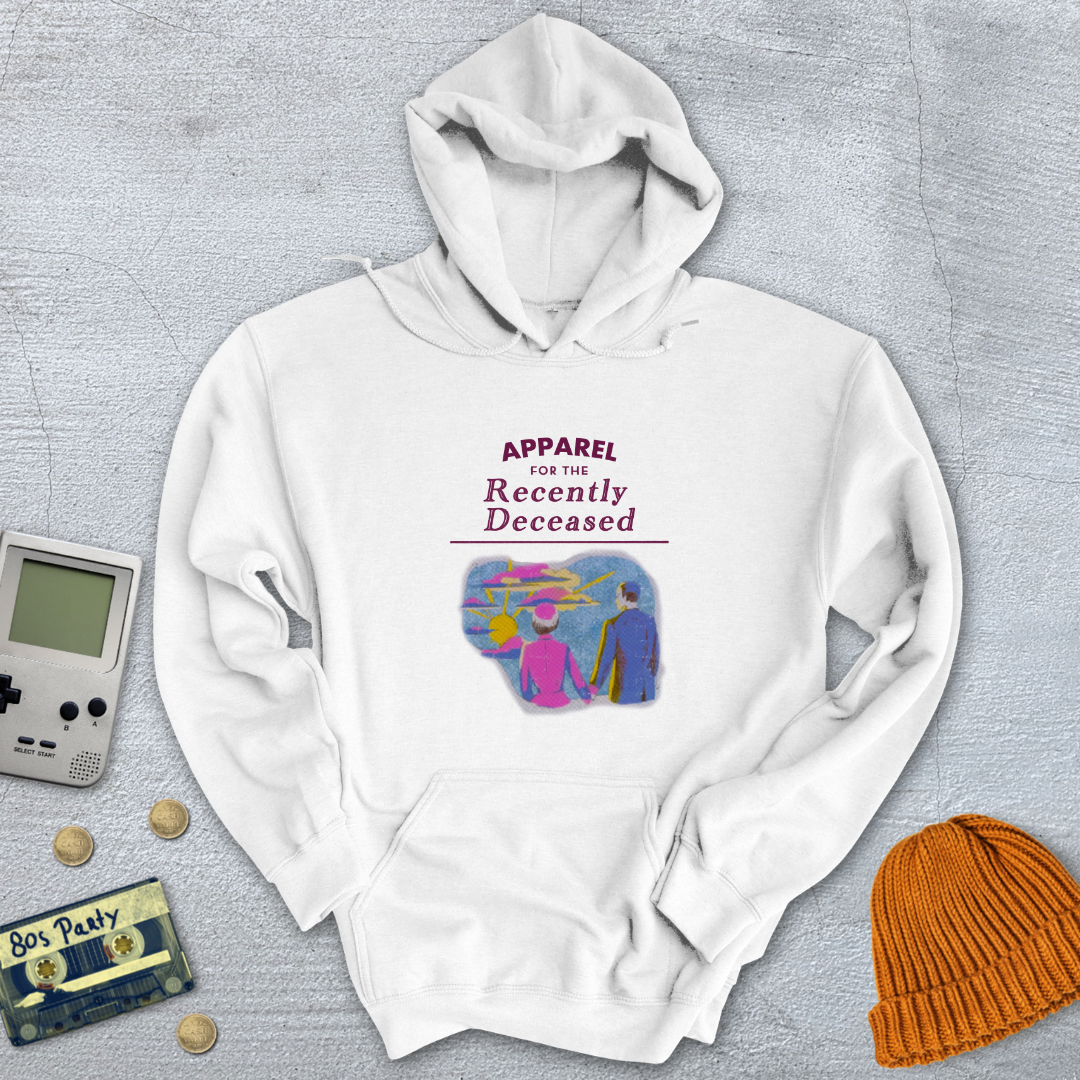 Printify Hoodie White / S Recently Deceased - Hoodie