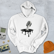 Printify Hoodie White / S Recording artist - Hoodie