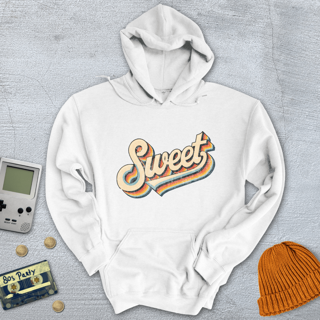 Printify Hoodie White / S Sweet - Hoodie