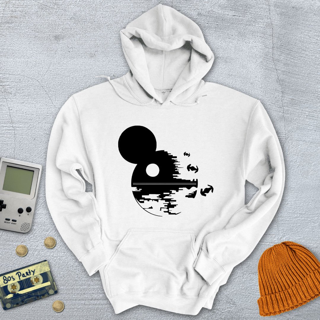 Printify Hoodie White / S Thats no moon - Hoodie