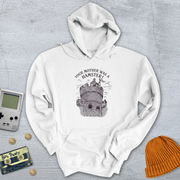Printify Hoodie White / S Your Mother was a hampster - Hoodie