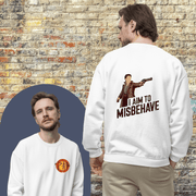 Printify Sweatshirt Aim to Misbehave - Sweatshirt