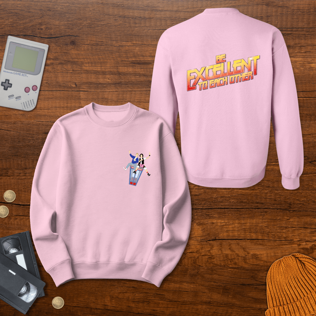 Printify Sweatshirt Be Excellent - Sweatshirt