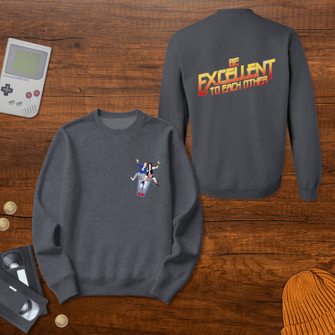 Printify Sweatshirt Be Excellent - Sweatshirt