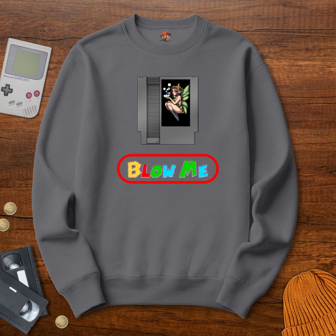 Printify Sweatshirt Blow Me - Sweatshirt