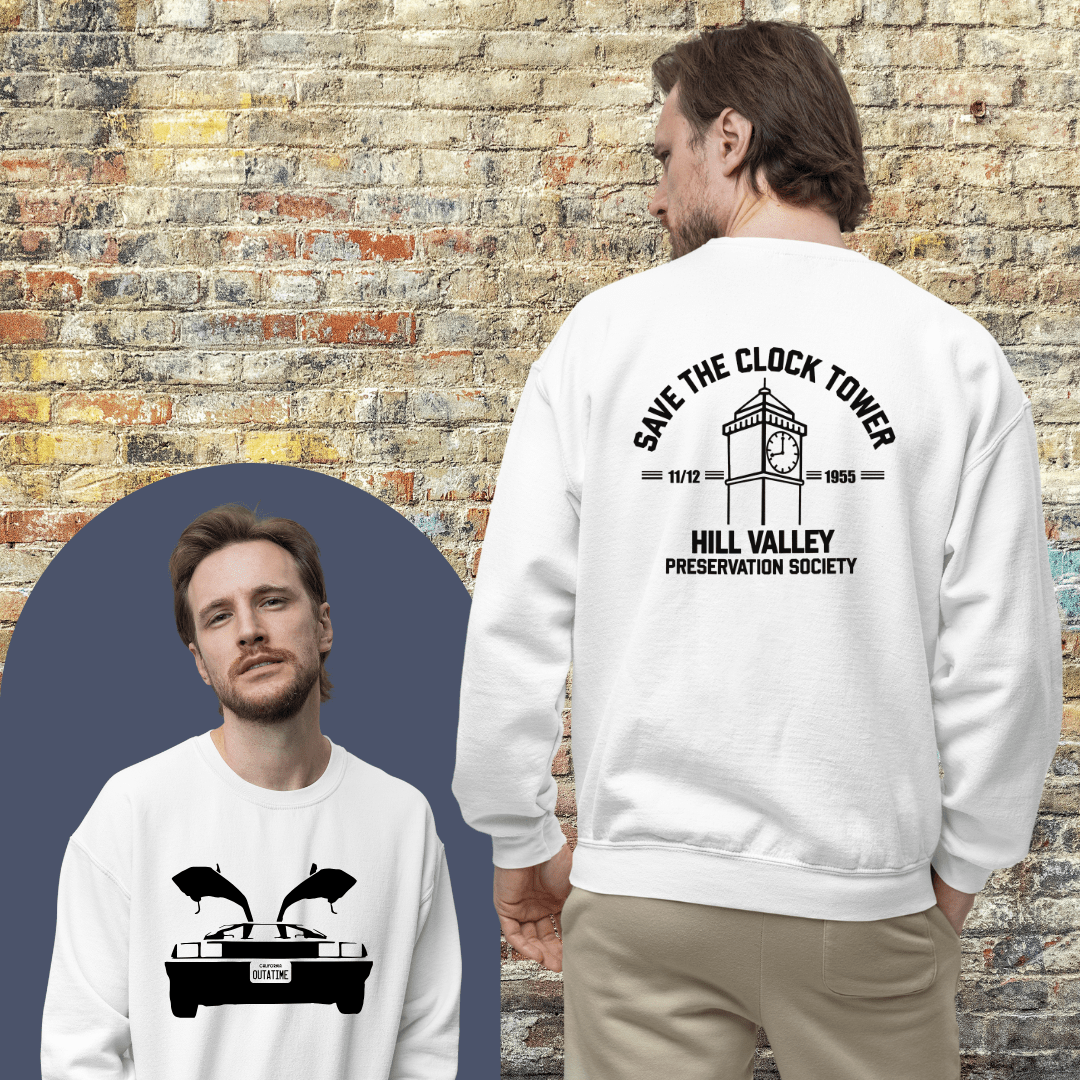 Printify Sweatshirt BTTF - Sweatshirt