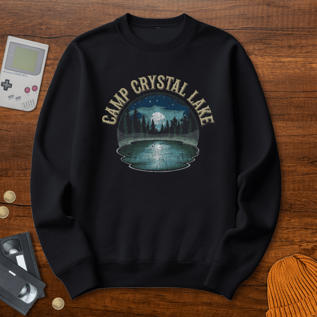 Printify Sweatshirt Camp Crystal Lake - Sweatshirt