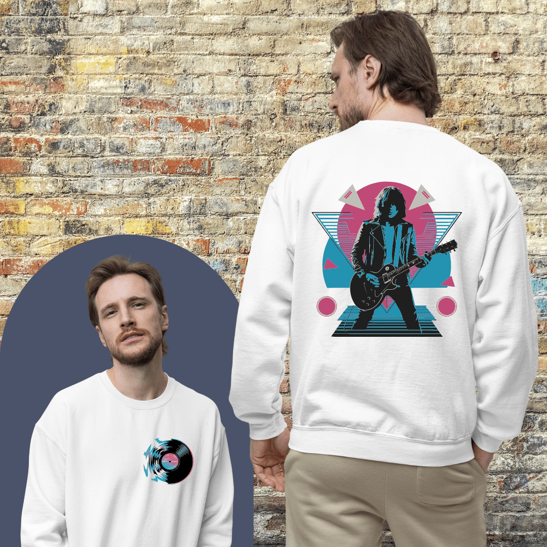 Printify Sweatshirt Electric Metal - Sweatshirt