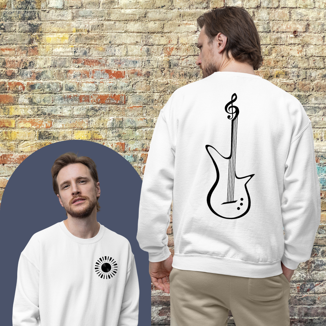Printify Sweatshirt Elegant Tunes - Sweatshirt