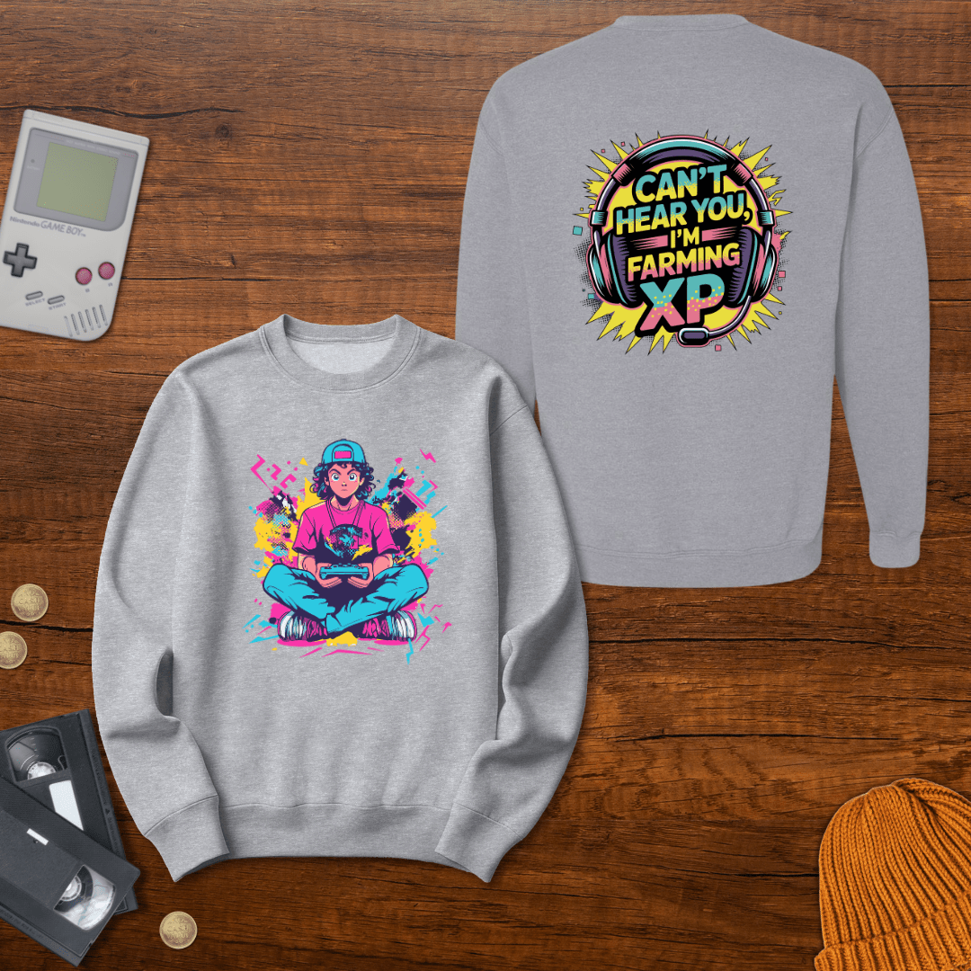 Printify Sweatshirt Farming XP - Sweatshirt