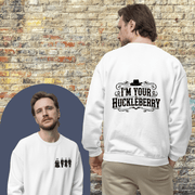 Printify Sweatshirt Huckleberry - Sweatshirt