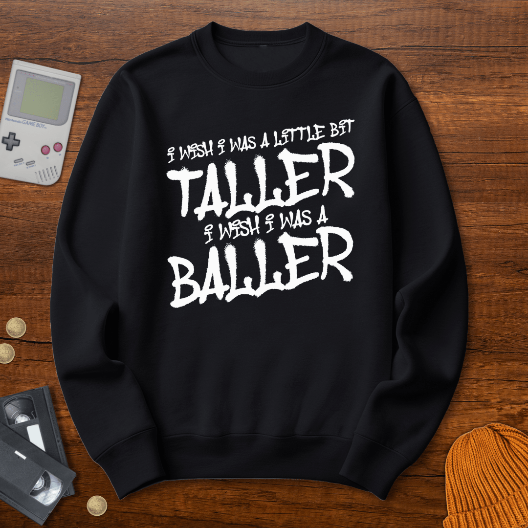 Printify Sweatshirt S / Black Baller - Sweatshirt