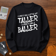 Printify Sweatshirt S / Black Baller - Sweatshirt