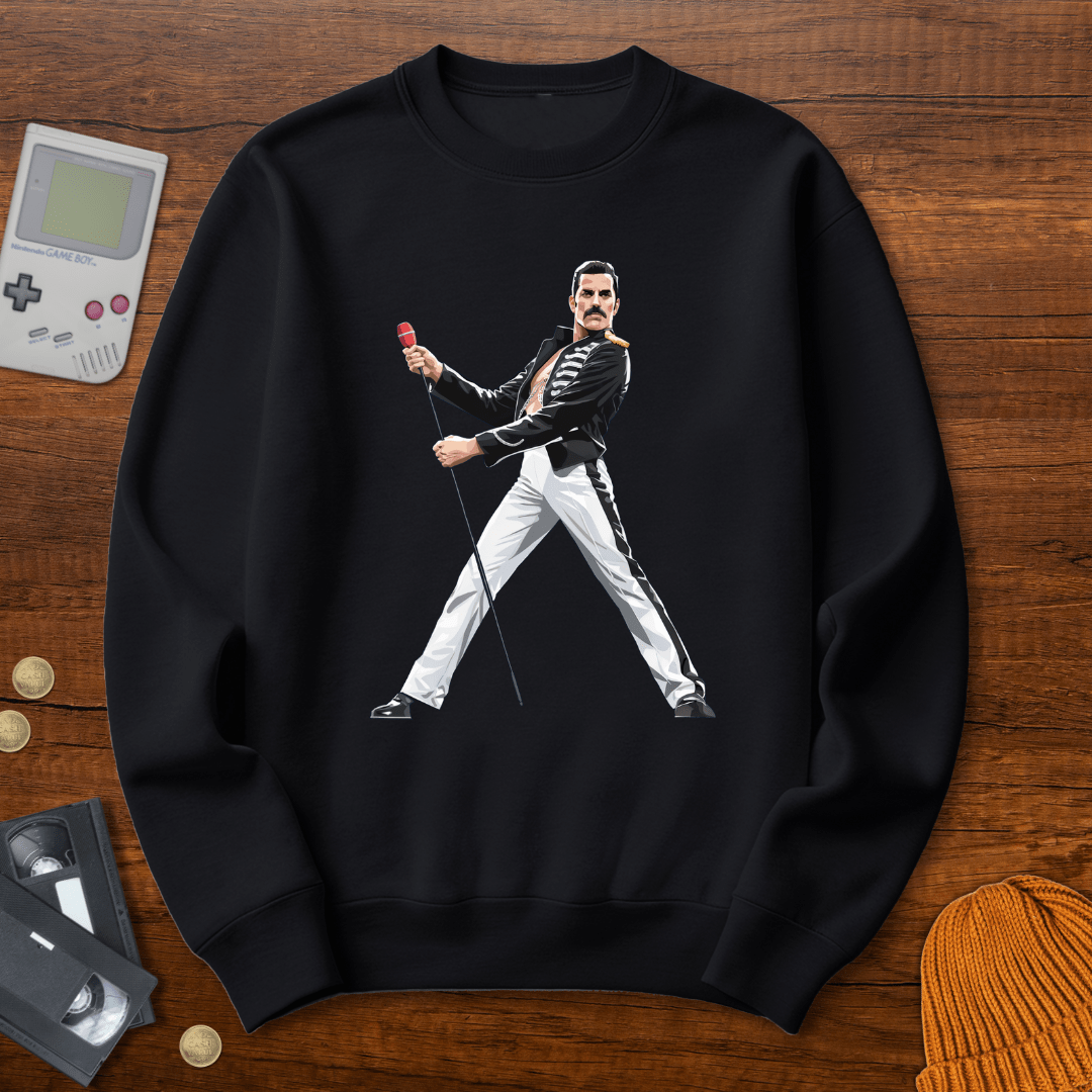 Printify Sweatshirt S / Black Break Free - Sweatshirt