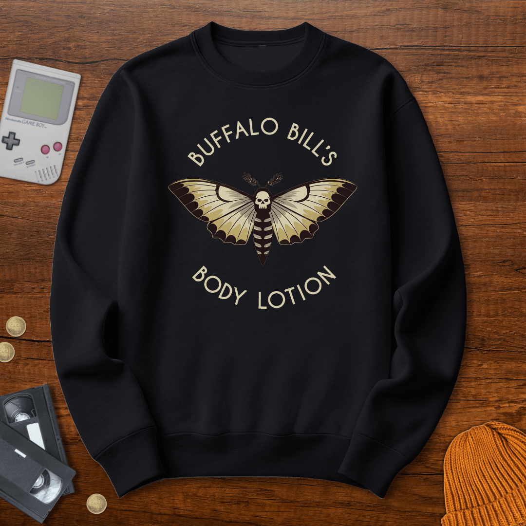 Printify Sweatshirt S / Black Buffalo Bill Lotion - Sweatshirt