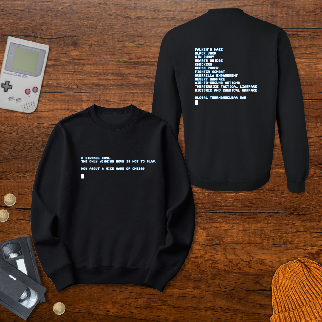 Printify Sweatshirt S / Black Chess - Sweatshirt