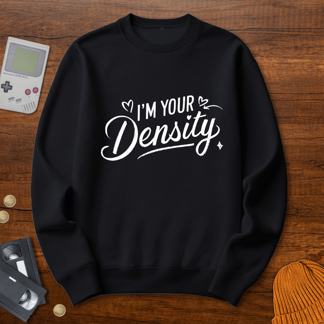 Printify Sweatshirt S / Black Density - Sweatshirt