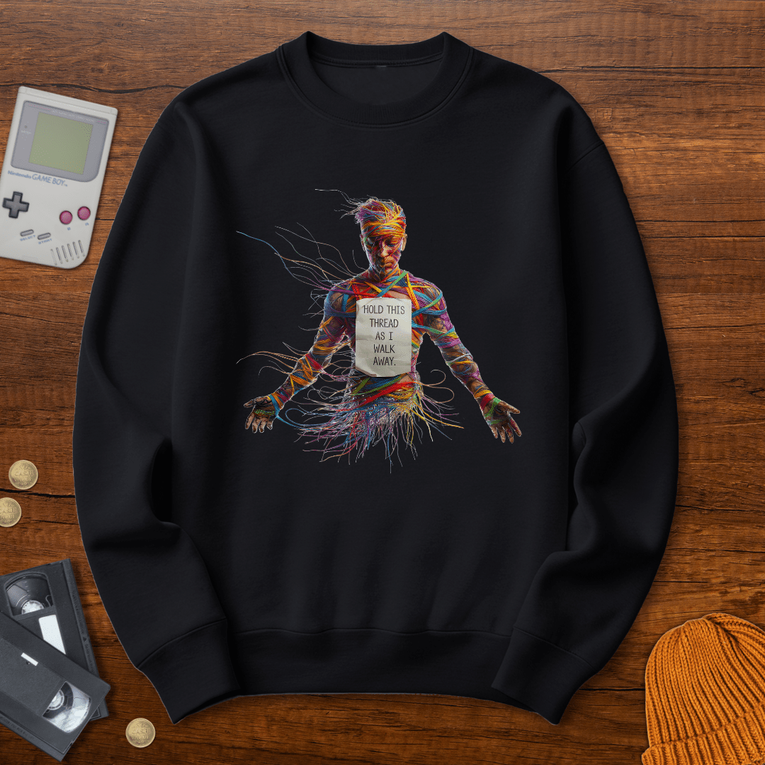 Printify Sweatshirt S / Black Destroy my sweater - Sweatshirt