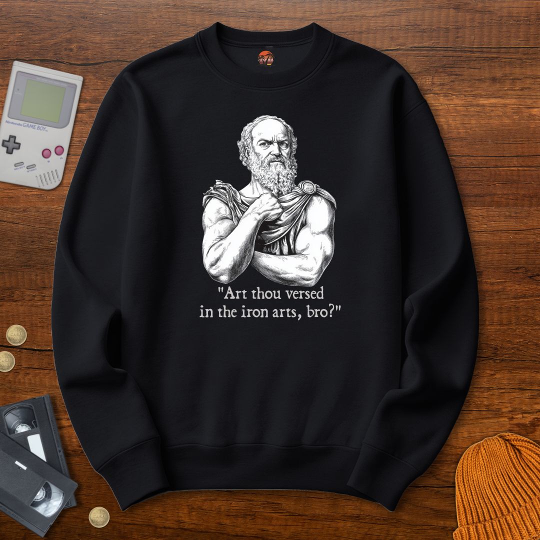 Printify Sweatshirt S / Black Dost Thou Lift - Sweatshirt