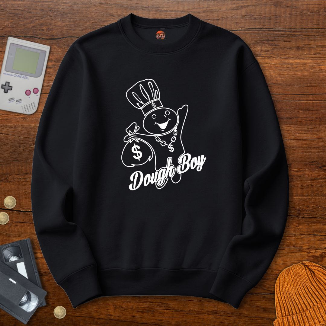 Printify Sweatshirt S / Black DoughBoy - Sweatshirt