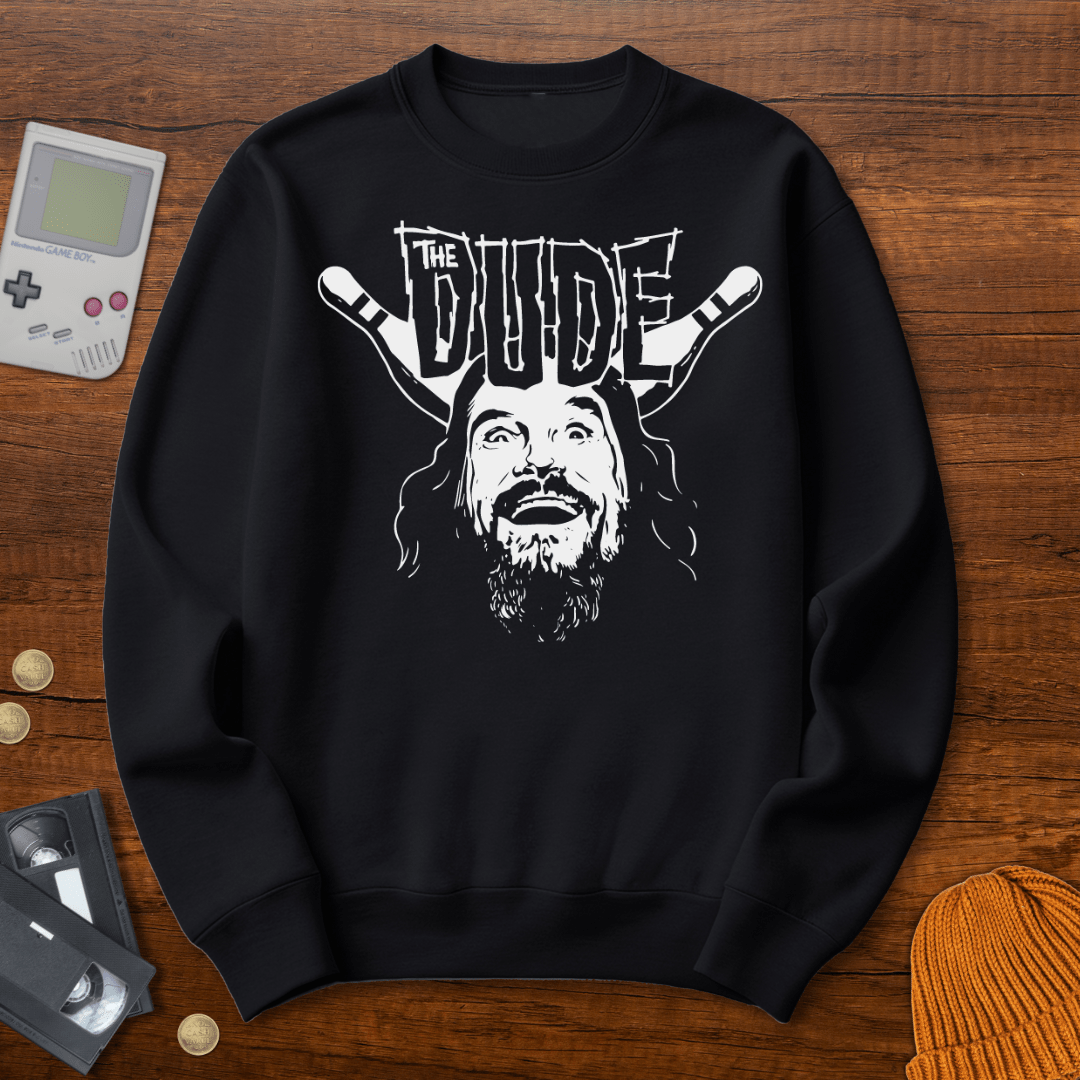 Printify Sweatshirt S / Black Duderino - Sweatshirt
